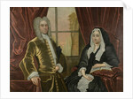 Captain and Mrs. Johannes Schuyler, c.1725-35 by John Watson