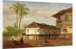 Street View of Guayaquil, Ecuador, 1859 by Louis Remy Mignot