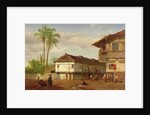 Street View of Guayaquil, Ecuador, 1859 by Louis Remy Mignot
