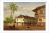Street View of Guayaquil, Ecuador, 1859 by Louis Remy Mignot