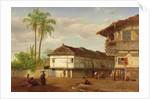Street View of Guayaquil, Ecuador, 1859 by Louis Remy Mignot