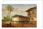 Street View of Guayaquil, Ecuador, 1859 by Louis Remy Mignot