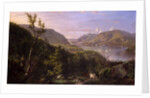 View of the Highlands from West Point, 1862 by John Ferguson Weir