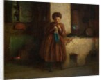 Knitting for the Soldiers, 1861 by Eastman Johnson