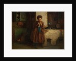 Knitting for the Soldiers, 1861 by Eastman Johnson