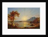 Sunset, Lake George, New York, 1867 by Jasper Francis Cropsey