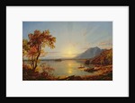 Sunset, Lake George, New York, 1867 by Jasper Francis Cropsey