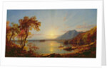 Sunset, Lake George, New York, 1867 by Jasper Francis Cropsey