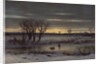 Winter Twilight Near Albany, 1858 by George Henry Boughton