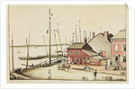 Hudson's River, Day Street, 1810 by Anne Marguerite Hyde de Neuville