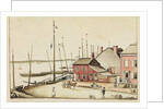 Hudson's River, Day Street, 1810 by Anne Marguerite Hyde de Neuville