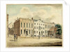 North-east corner of Wall and William Streets, New York City, 1798 by Archibald Robertson