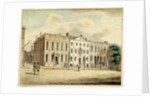 North-east corner of Wall and William Streets, New York City, 1798 by Archibald Robertson