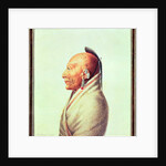 Indian Chief of the Little Osages, c.1807 by Charles Balthazar Julien Fevret de Saint-Memin