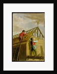 Barn Builders, 1836 by Asher Brown Durand