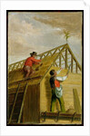 Barn Builders, 1836 by Asher Brown Durand