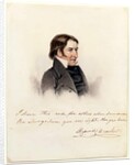 Portrait of David Crockett, 1834 by Anthony Lewis De Rose