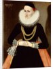 Portrait of a Young Lady, 1608 by German School