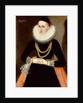 Portrait of a Young Lady, 1608 by German School