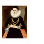 Portrait of a Young Lady, 1608 by German School