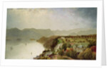 View of Cozzen's Hotel Near West Point, NY, 1863 by John Frederick Kensett