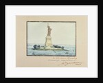 Statue of Liberty, Beldoe Island, New York City, 1888 by Frederic Auguste Bartholdi