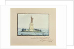 Statue of Liberty, Beldoe Island, New York City, 1888 by Frederic Auguste Bartholdi