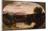 Sunset, View on Catskill Creek, 1833 by Thomas Cole