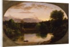 Sunset, View on Catskill Creek, 1833 by Thomas Cole