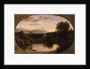 Sunset, View on Catskill Creek, 1833 by Thomas Cole