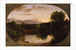 Sunset, View on Catskill Creek, 1833 by Thomas Cole