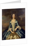 Mrs. William Walton, c.1750 by John Wollaston