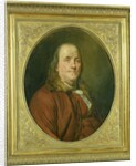 Portrait of Benjamin Franklin, after a portrait by Joseph Siffrede-Duplessis c.1780-90 by Alexander Roslin
