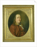 Portrait of Benjamin Franklin, after a portrait by Joseph Siffrede-Duplessis c.1780-90 by Alexander Roslin