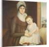 Mrs. Daniel Truman and Child, c.1798-1810 by Reuben Moulthrop