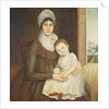Mrs. Daniel Truman and Child, c.1798-1810 by Reuben Moulthrop