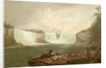 Niagara: The American Falls, c.1821 by Alvan Fisher