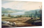 Hudson River at West Point, New York, 1820 by William Guy Wall
