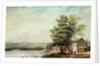 Cirro Cumulus - Houses on a Tobacco Plantation, Virginia, c.1830-40 by George Harvey