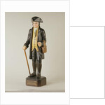 Sculpture of Diedrich Knickerbocker which stood in Knickerbocker Hall in New York City, c.1850-67 by American School