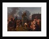 Pulling Down the Statue of King George III, c.1859 by Johannes Adam Simon Oertel