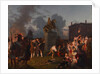 Pulling Down the Statue of King George III, c.1859 by Johannes Adam Simon Oertel