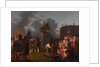Pulling Down the Statue of King George III, c.1859 by Johannes Adam Simon Oertel
