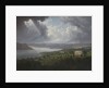 View of the Hudson River from Tarrytown Heights by Robert the Younger Havell