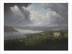 View of the Hudson River from Tarrytown Heights by Robert the Younger Havell