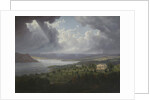 View of the Hudson River from Tarrytown Heights by Robert the Younger Havell