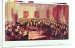 The Virginia Constitutional Convention, 1830 by George Catlin