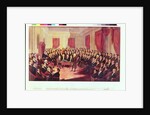 The Virginia Constitutional Convention, 1830 by George Catlin