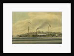 The Hudson River Steamboat, 'Clermont', c.1858 by Richard Varick De Witt