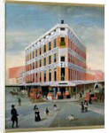 No.7 1/2 Bowery, NYC, c.1837-39 by American School